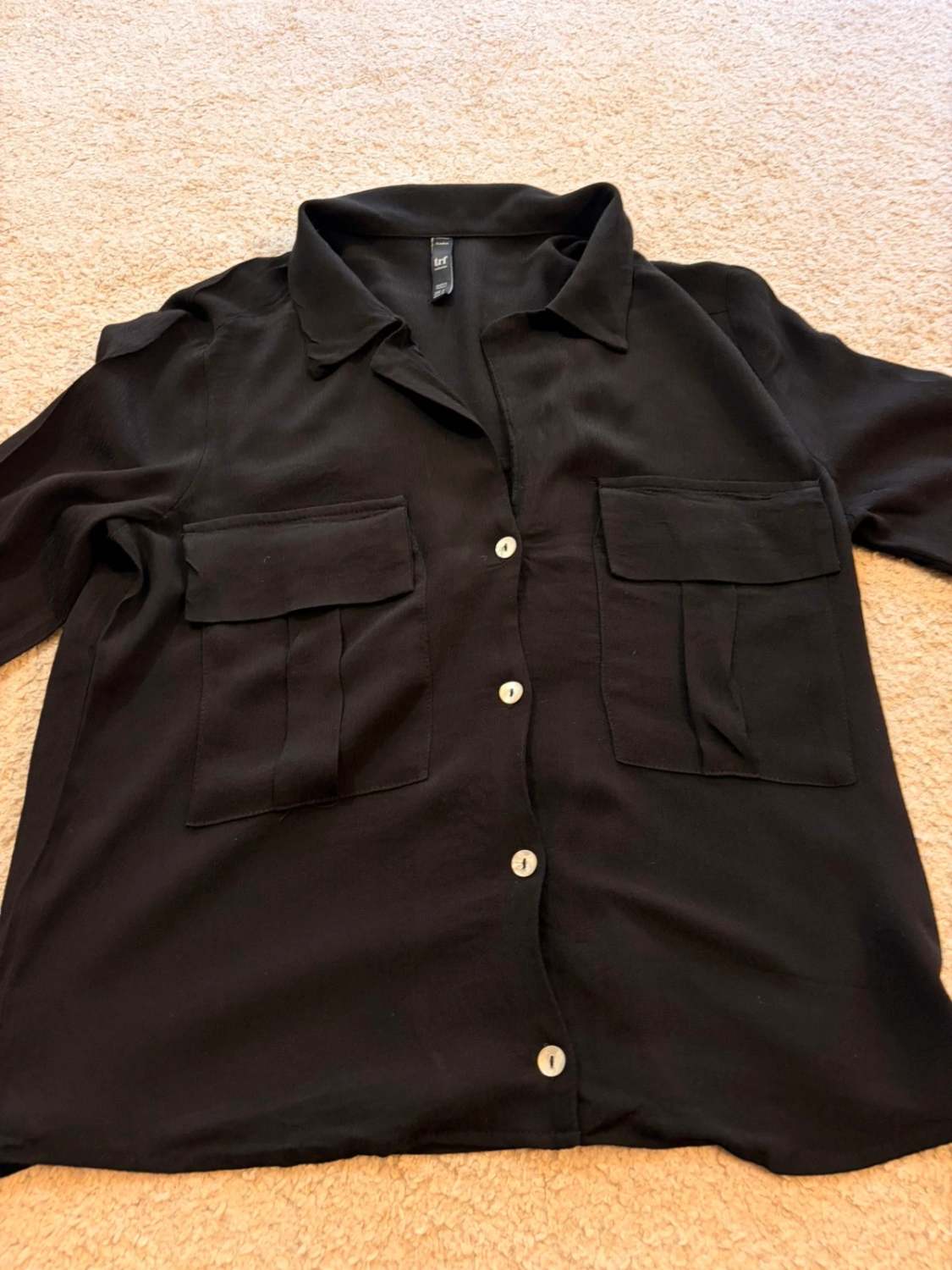 🖤 Blouse Zara TRF - Noir - Taille S