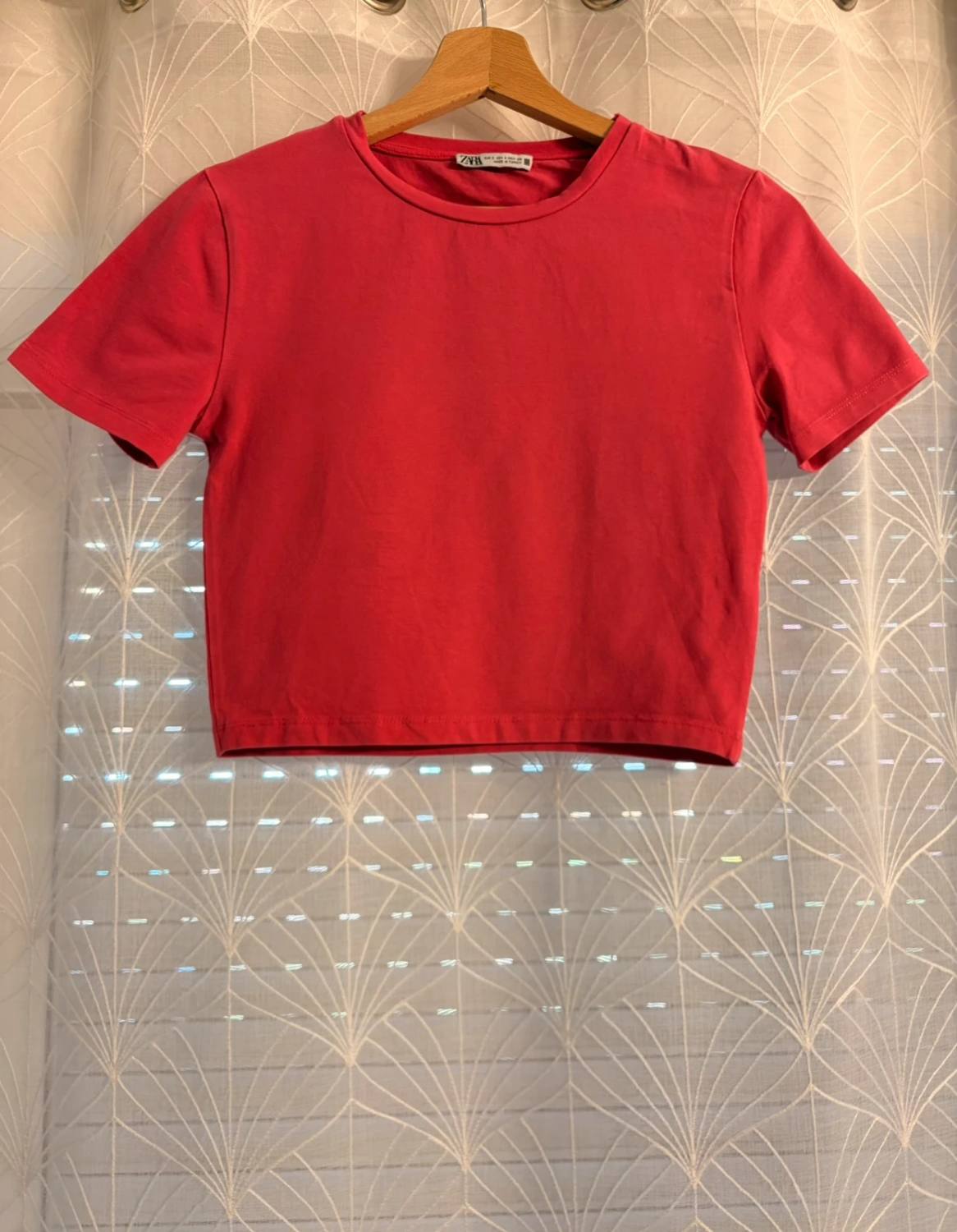 💖 Top Court Zara - Fuchsia - Taille S