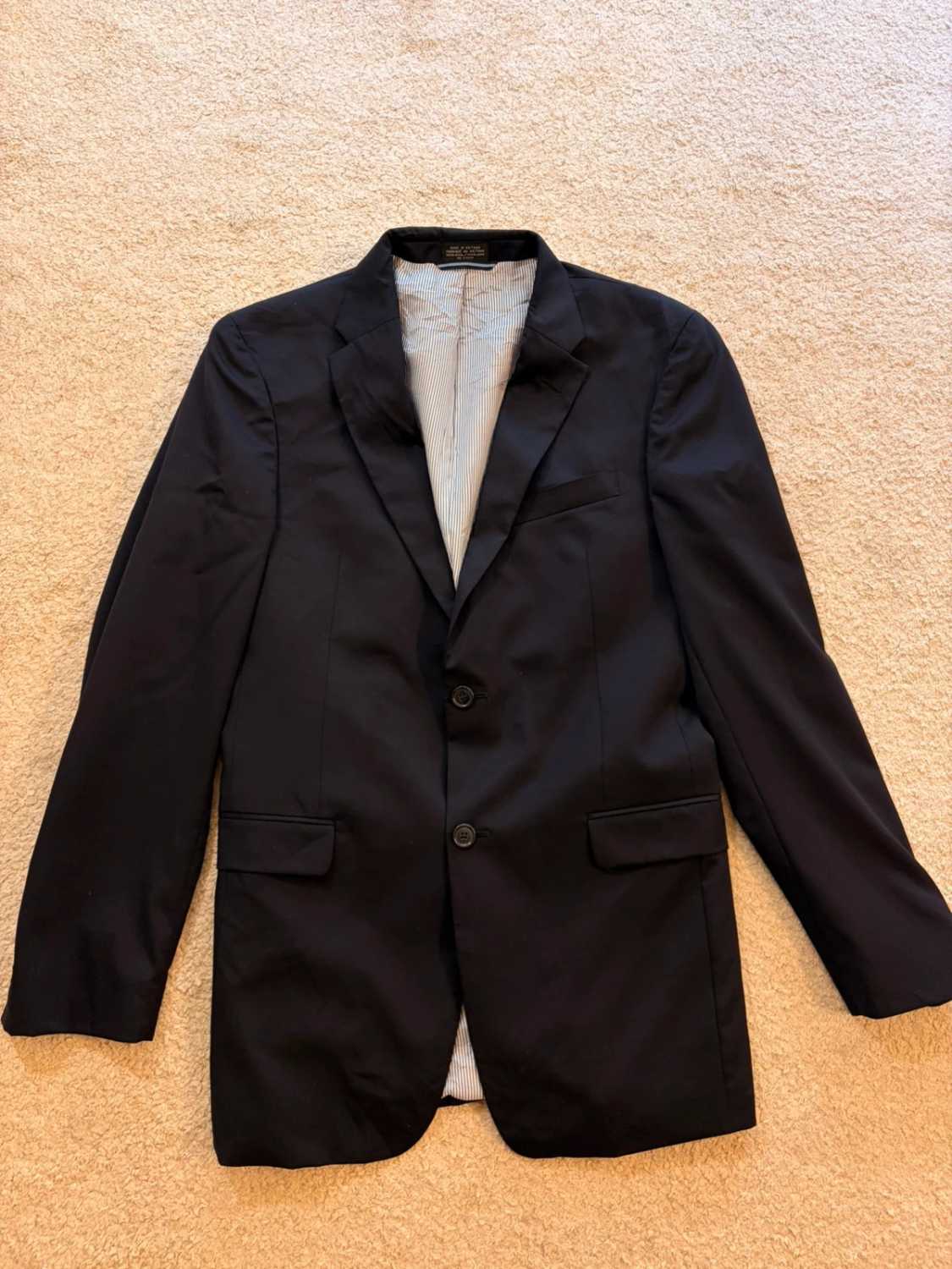 Blazer Tommy Hilfiger Homme - Marine - Taille S (L38) - Nettoyage à Sec