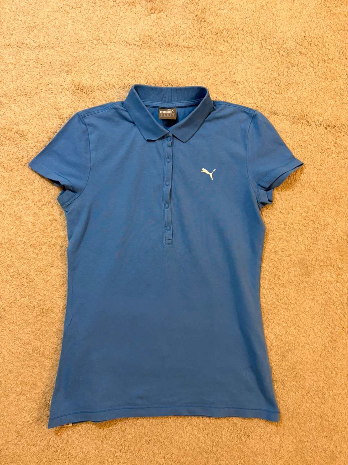 🔵 Polo Puma Femme - Bleu - Taille S