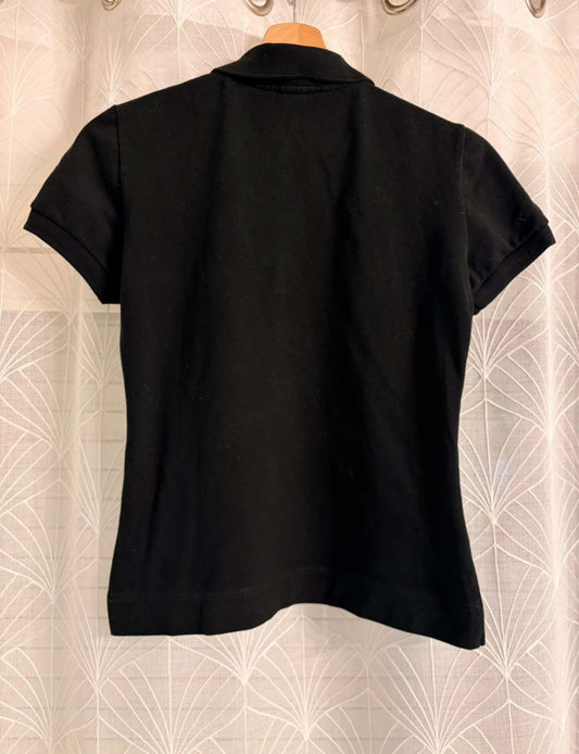Polo Lacoste Mujer - Negro - Talla S