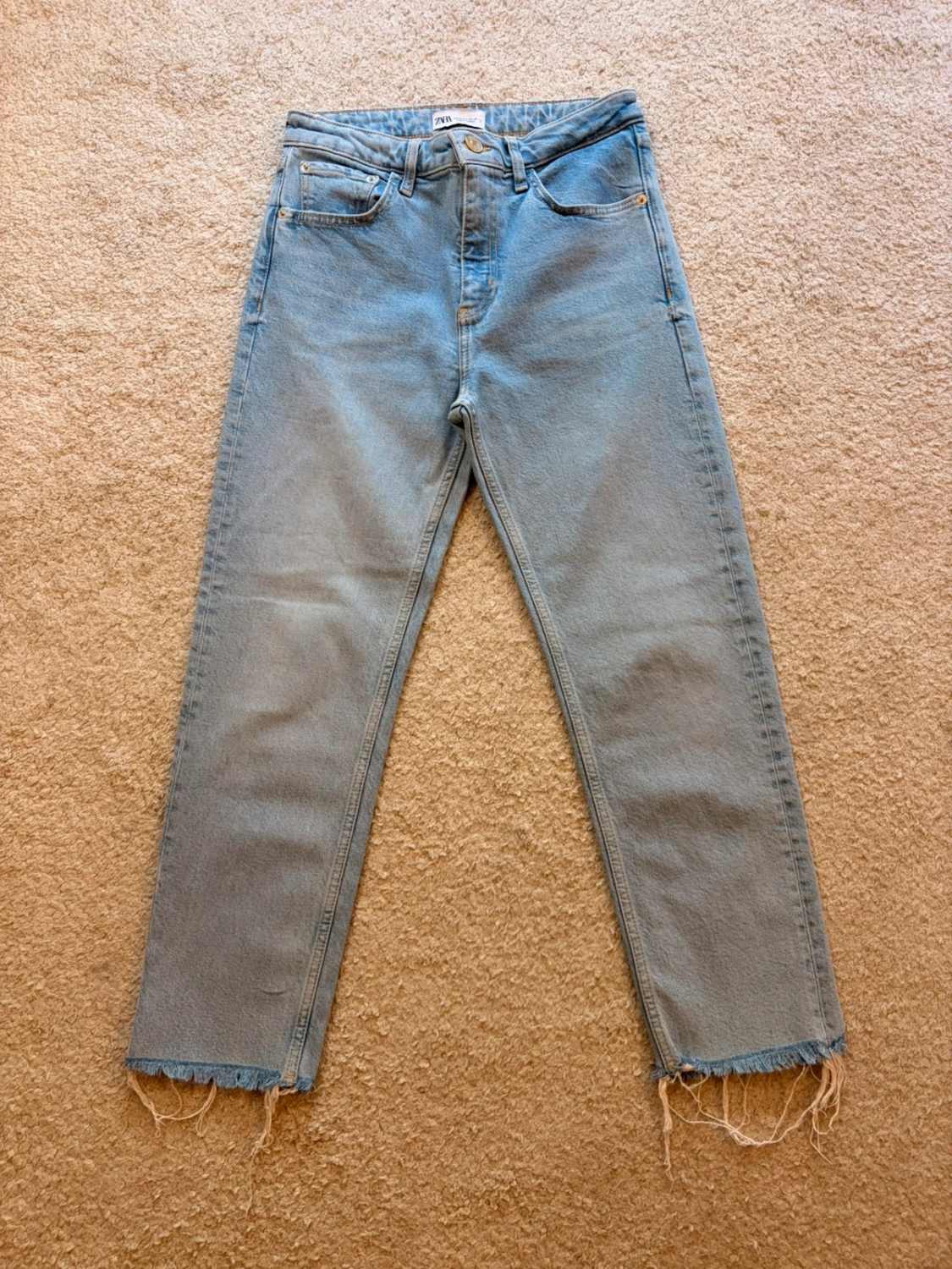 Jeans Zara Join Life Bleu Clair - Taille S