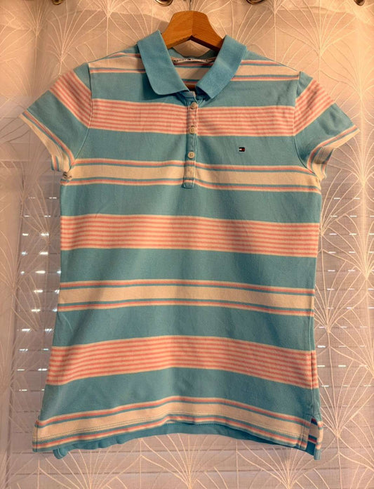 🌊👕 Polo Tommy Hilfiger à Rayures - Maritime & Chic