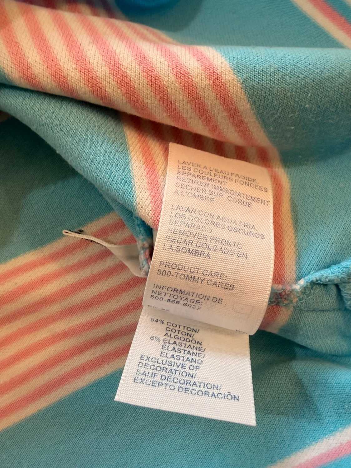 🌊👕 Polo Tommy Hilfiger à Rayures - Maritime & Chic