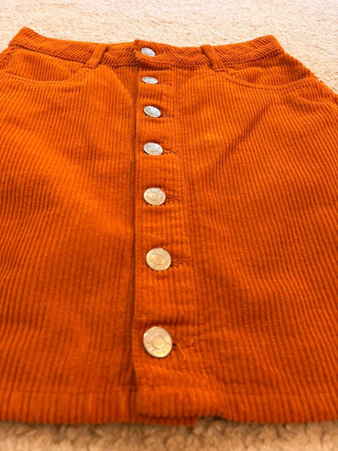 🧡 Jupe Zara Trafaluc - Orange - Taille XS