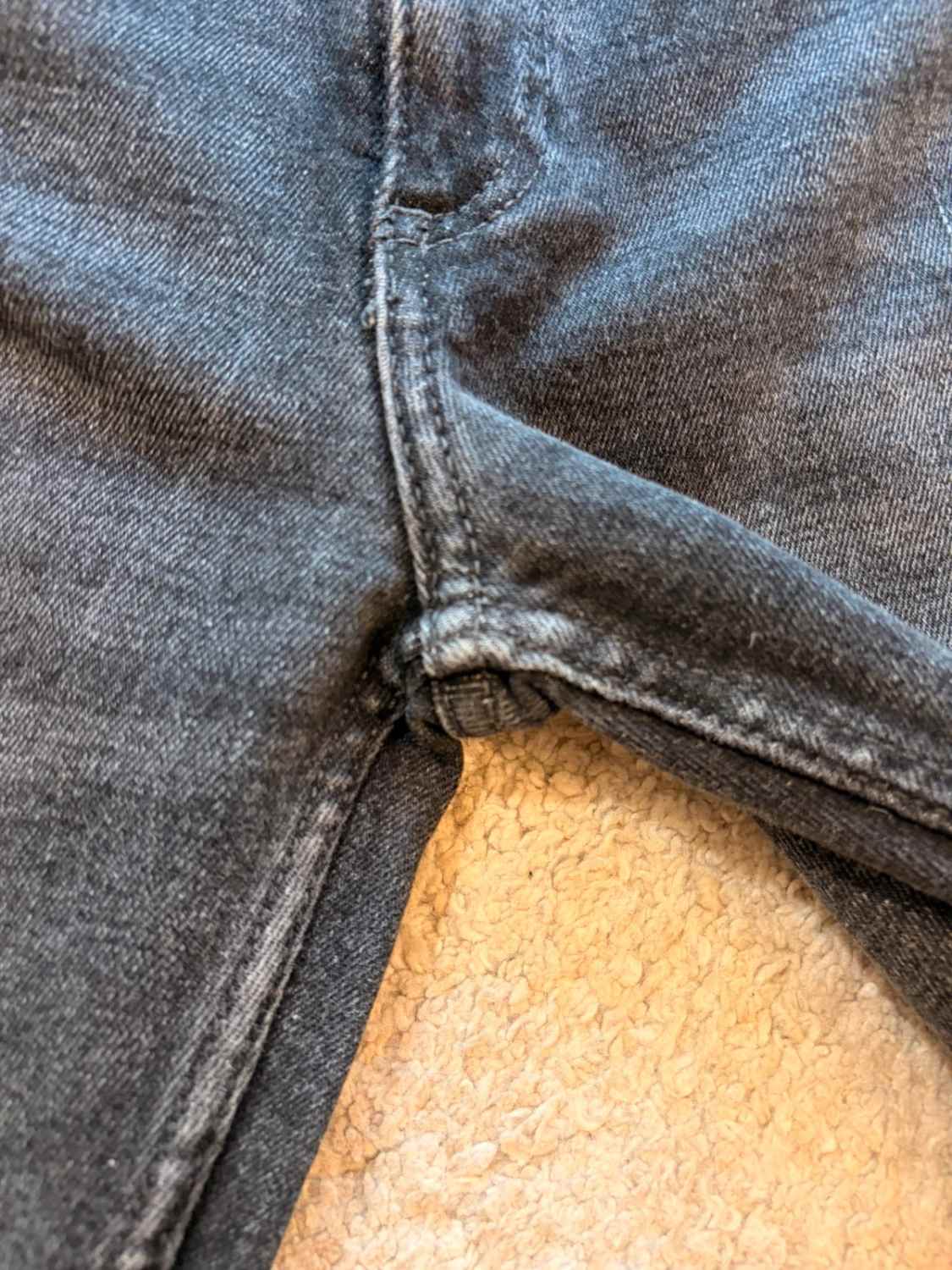 Jeans Zara Gris Foncé - Taille XS