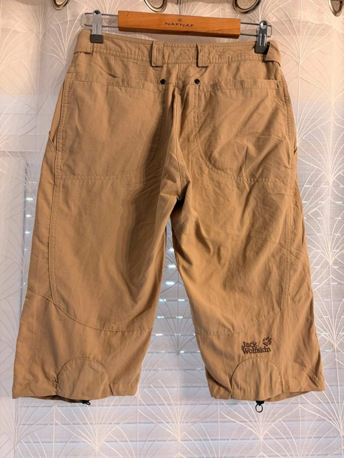 🧳🤎 Short Jack Wolfskin Travel Beige - Aventure & Fonctionnel