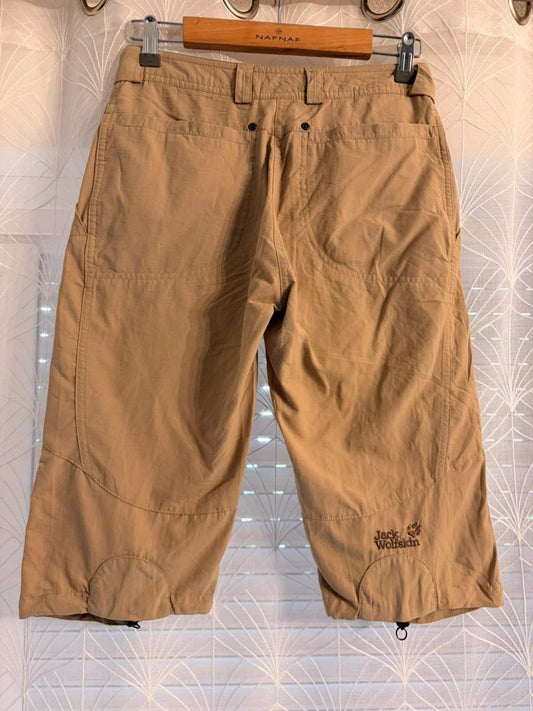 🧳🤎 Pantalones cortos Jack Wolfskin Travel beige - Aventura y funcional