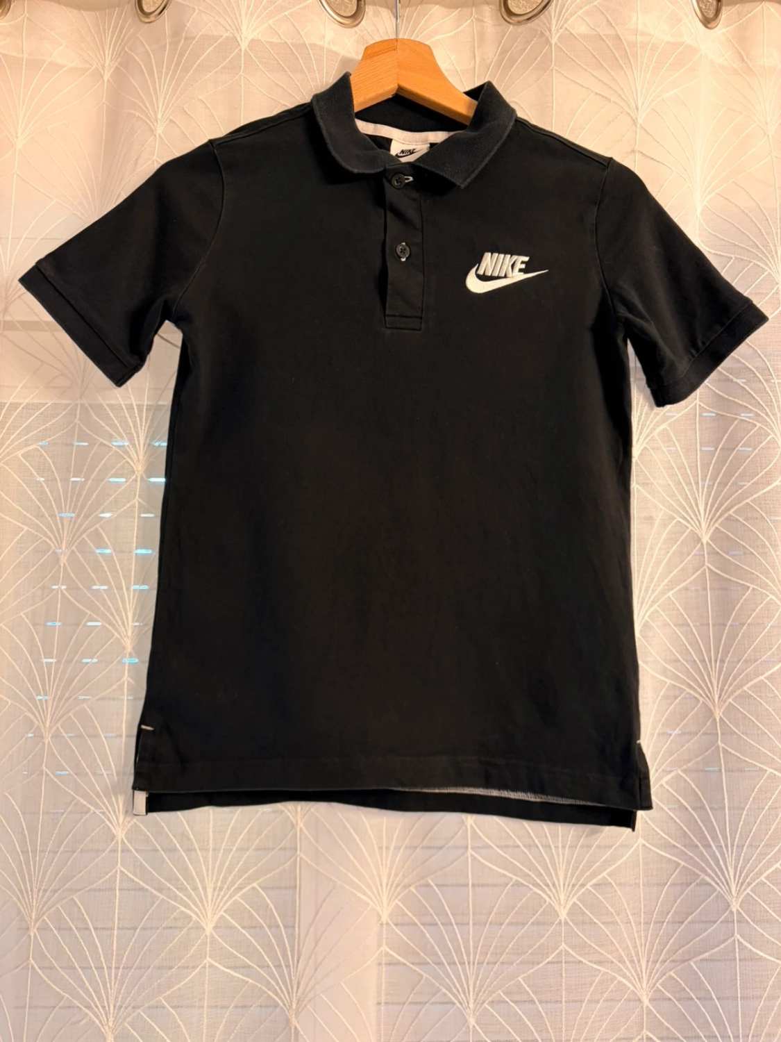 👧🖤 Polo Nike Fille Noir 10A - Confortable & Stylé