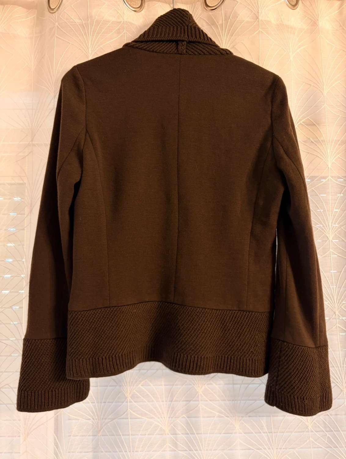 🤎🧥 Cardigan Luisa Spagnoli Marron Laine Vierge - Élégance & Chaleur