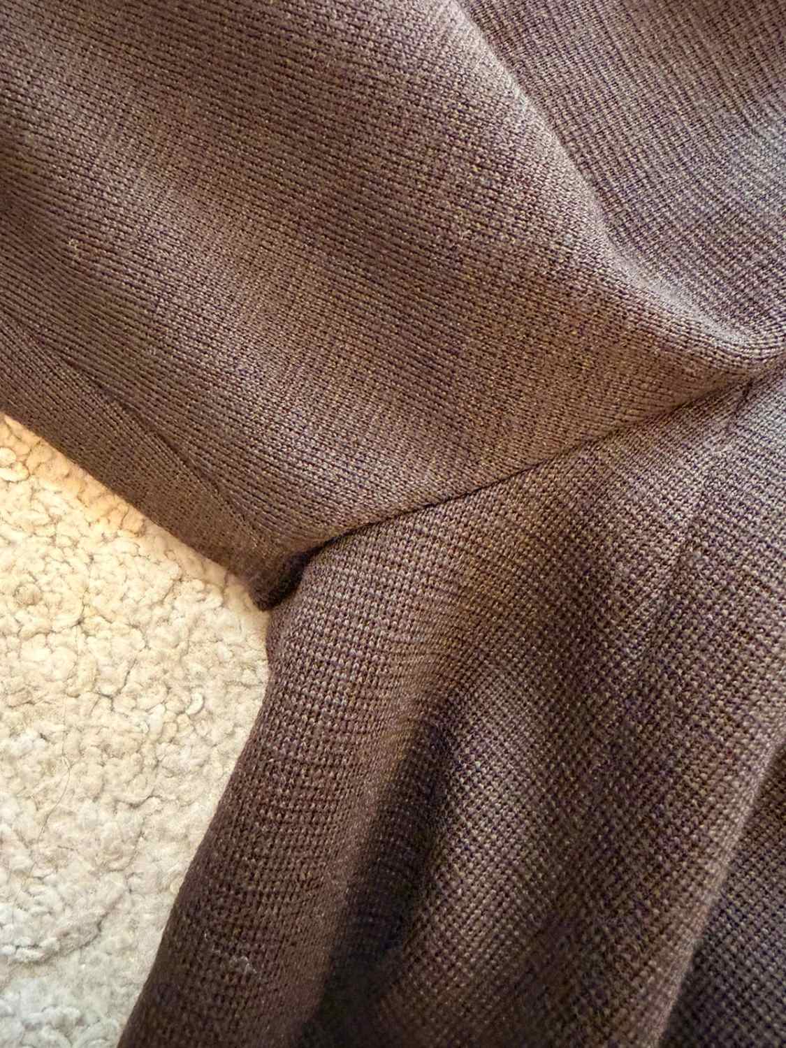 🤎🧥 Cardigan Luisa Spagnoli Marron Laine Vierge - Élégance & Chaleur