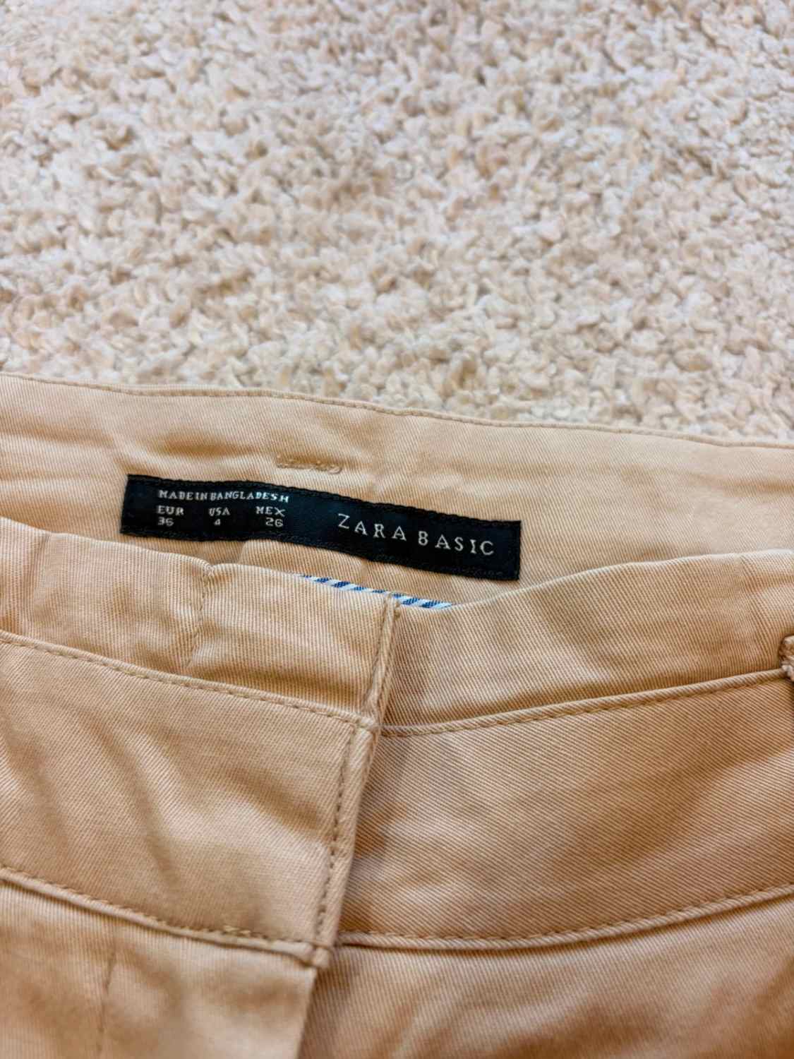 🤎 Chino Zara Basic Beige - Essentiel & Polyvalent