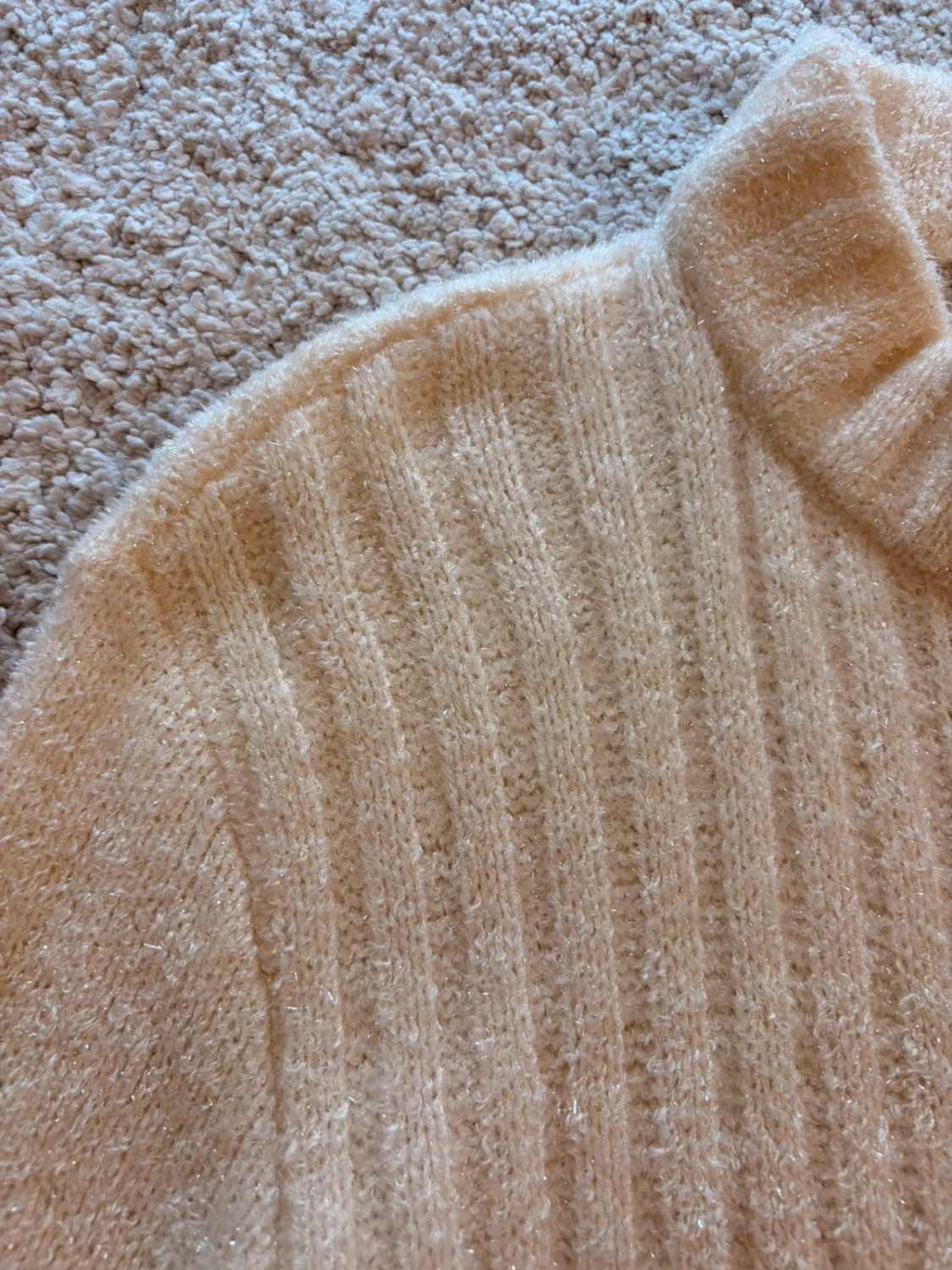 🤍🐑 Cardigan Laura Biagiotti Crème - Long & Luxueusement Doux