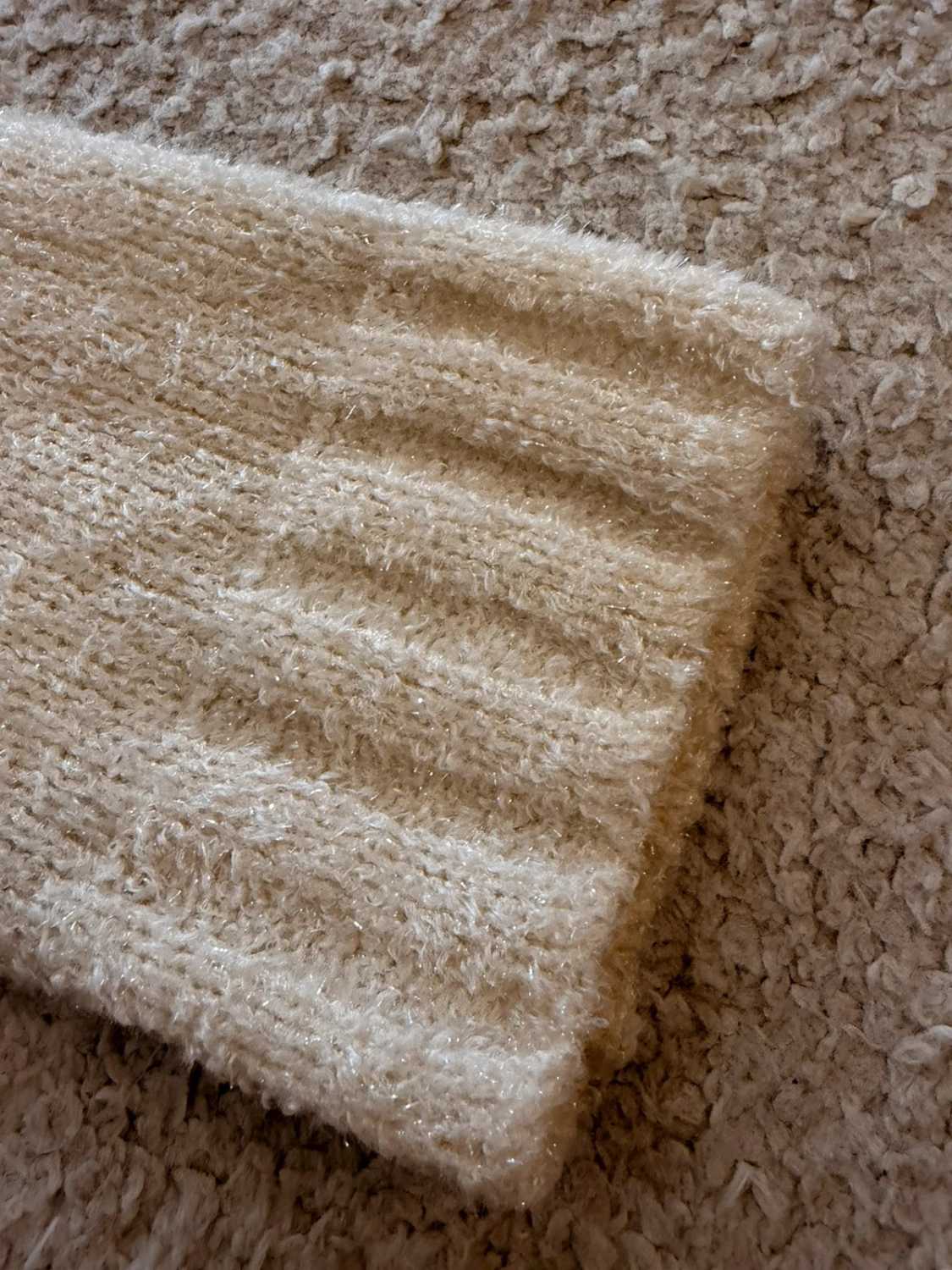 🤍🐑 Cardigan Laura Biagiotti Crème - Long & Luxueusement Doux