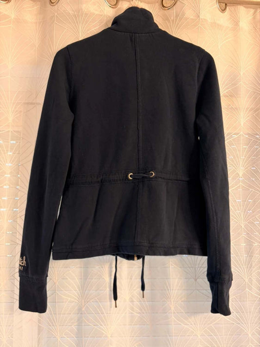🔵 Veste Abercrombie & Fitch Marine - Élégance Décontractée