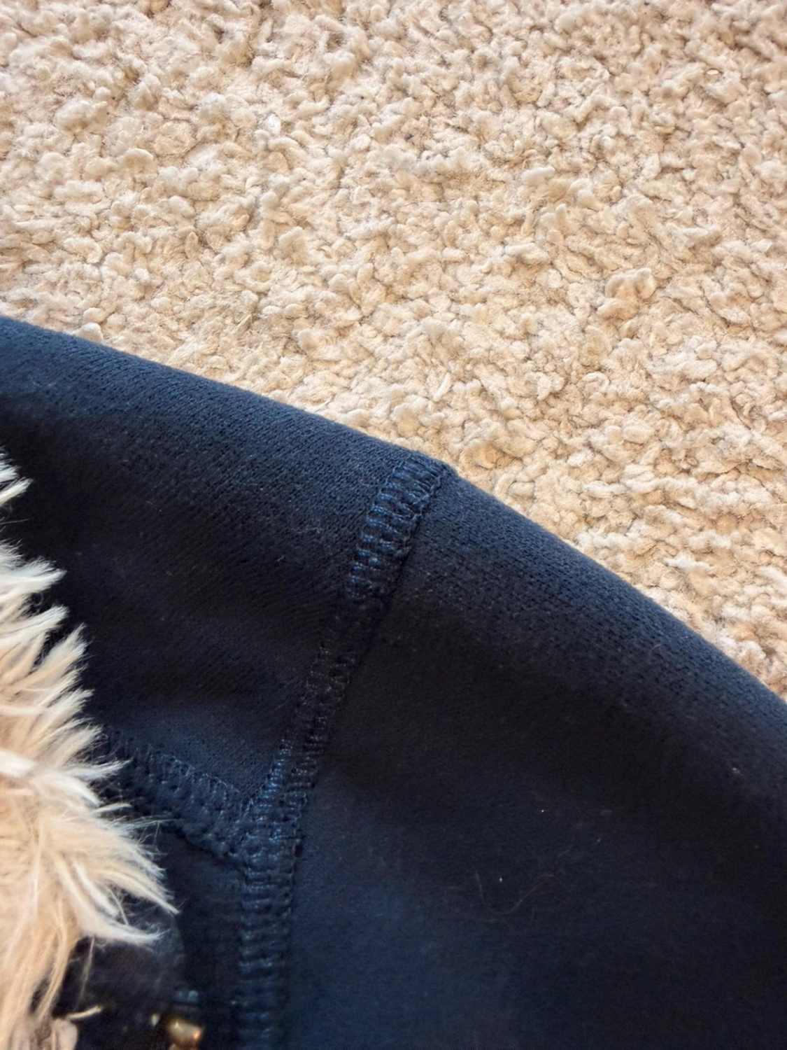 🔵 Veste Abercrombie & Fitch Marine - Élégance Décontractée