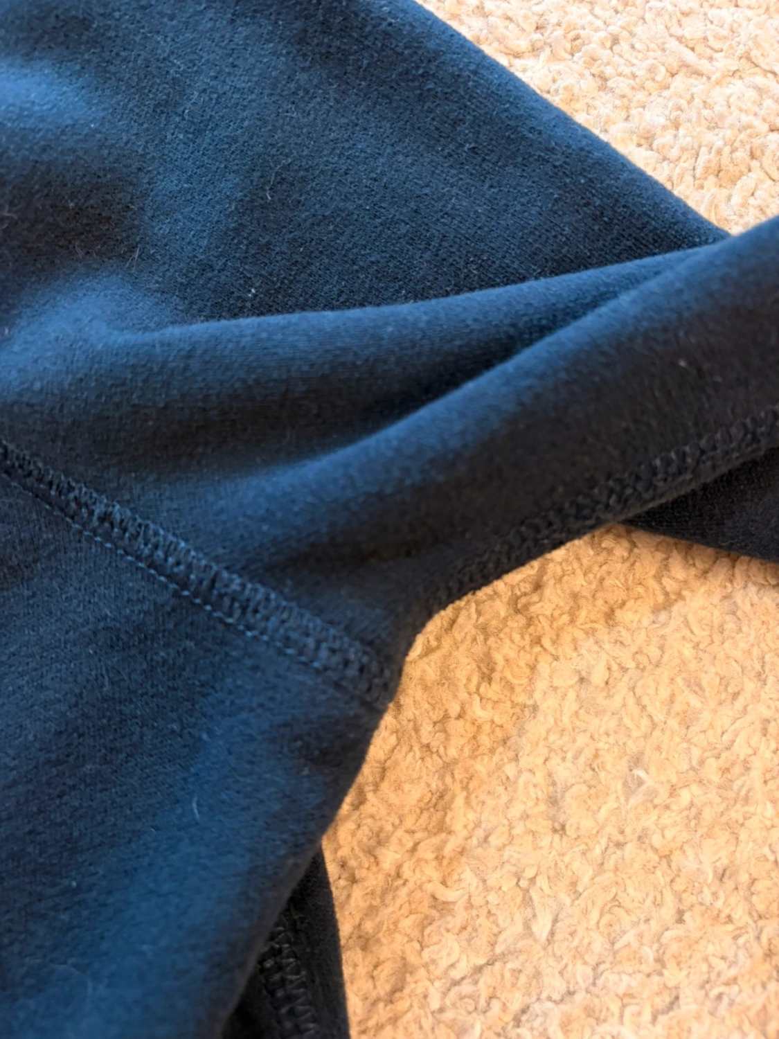🔵 Veste Abercrombie & Fitch Marine - Élégance Décontractée