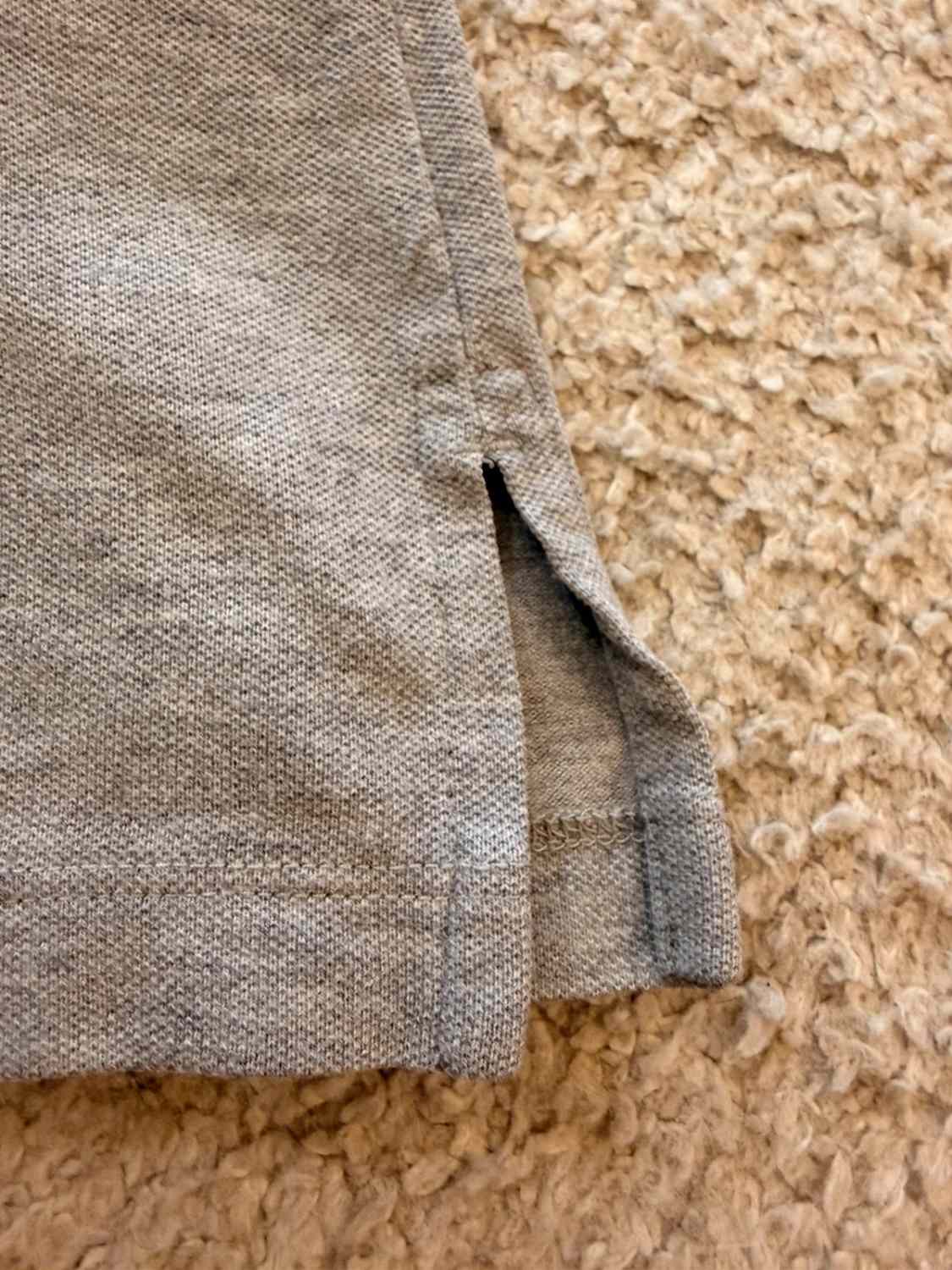 👚Polo Tommy Hilfiger Gris - Coupe Féminine & Élégante