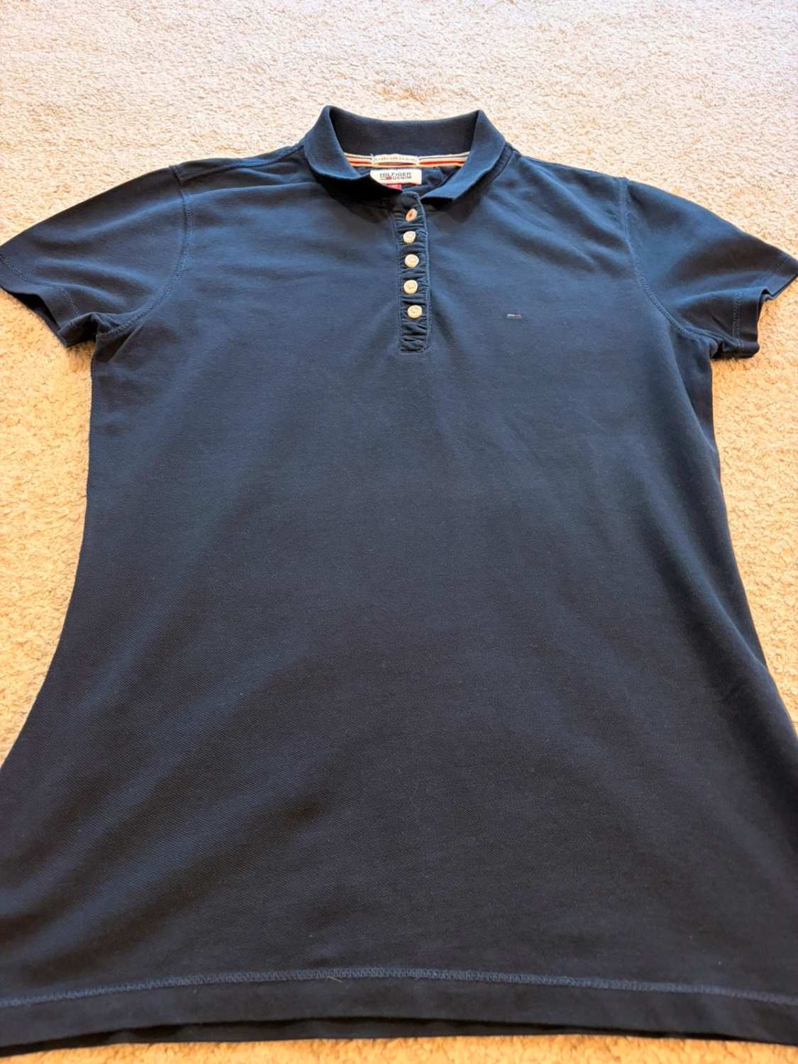 Polo Tommy Hilfiger Femme Marine - Classique & Frais