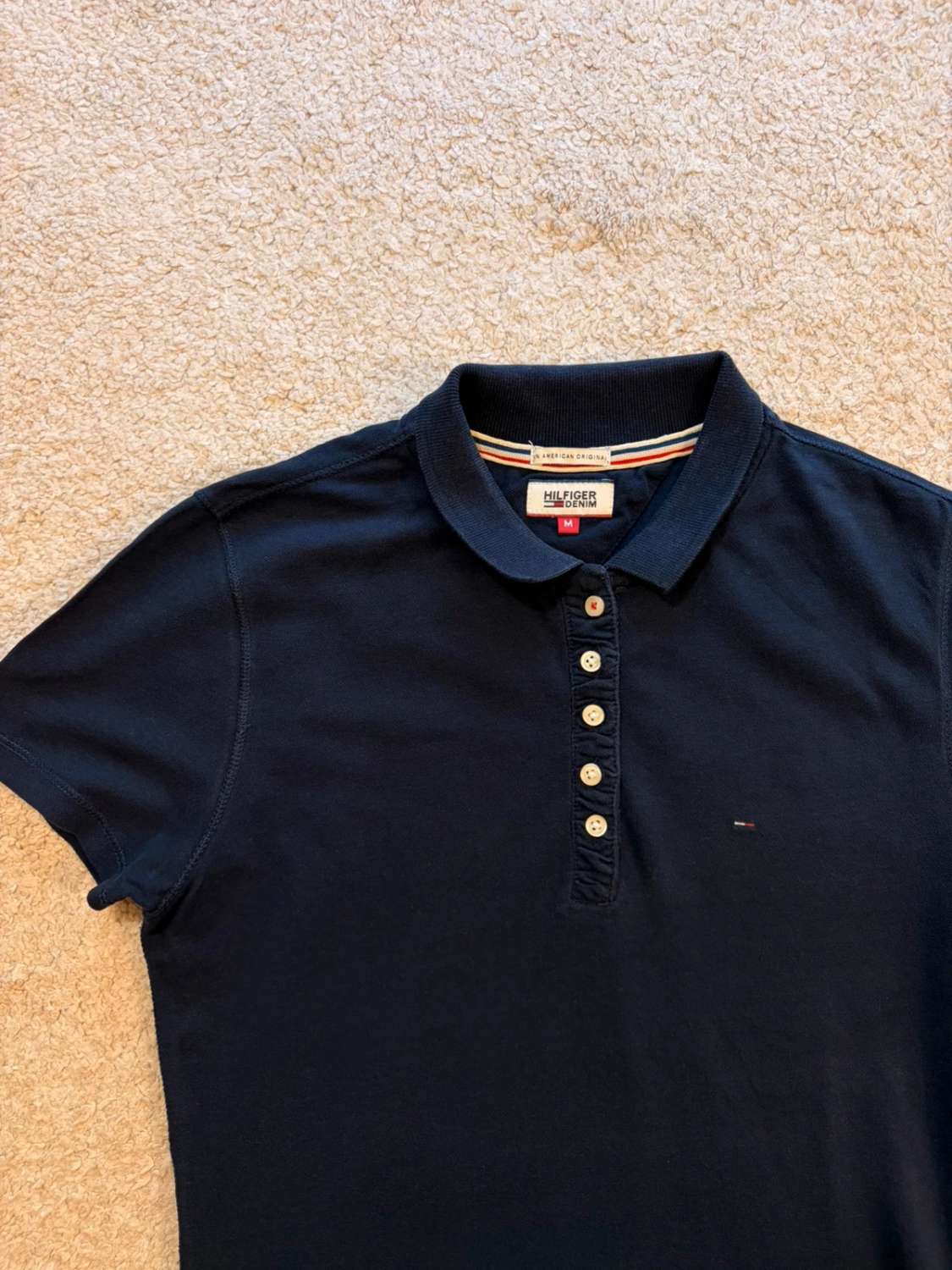 Polo Tommy Hilfiger Femme Marine - Classique & Frais