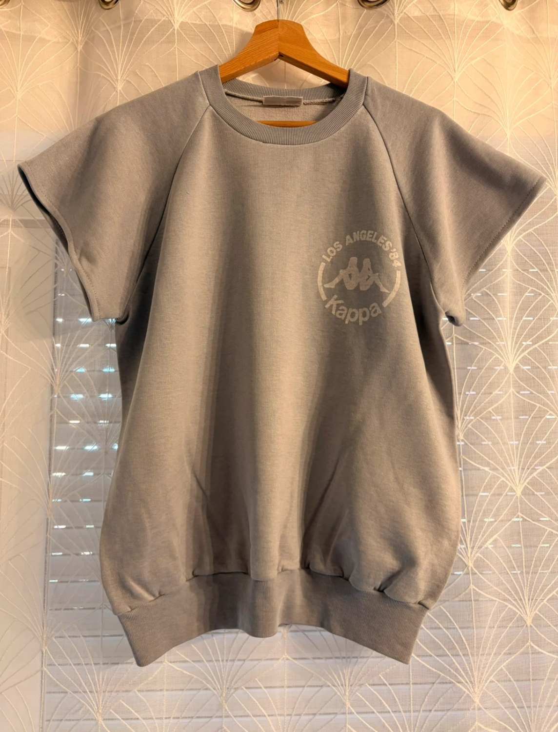 🤍Pull Kappa Sport sans Manches Gris - Sport-Chic & Logo Iconique