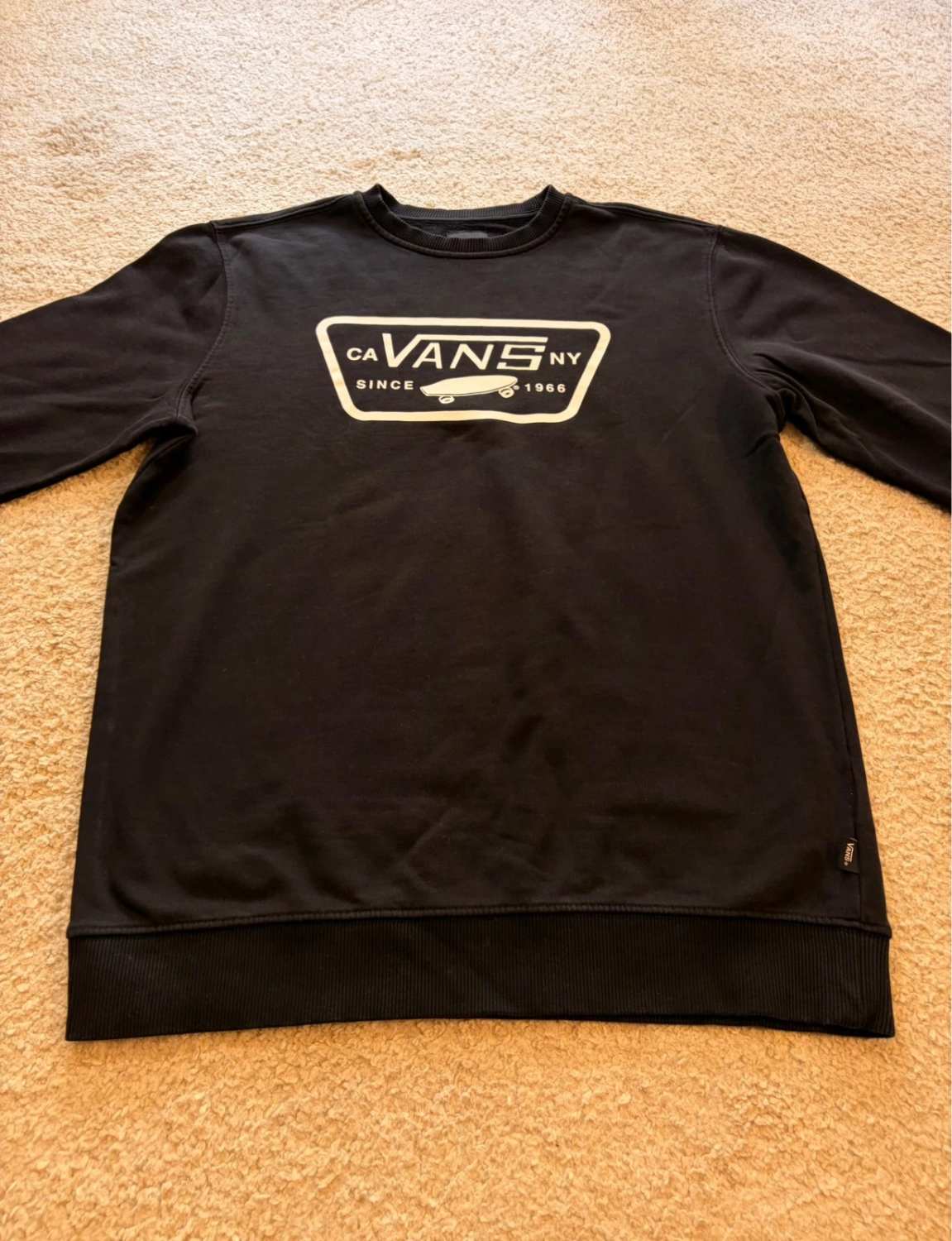 🖤🧥 Pull Vans Noir - Streetwear & Confortable