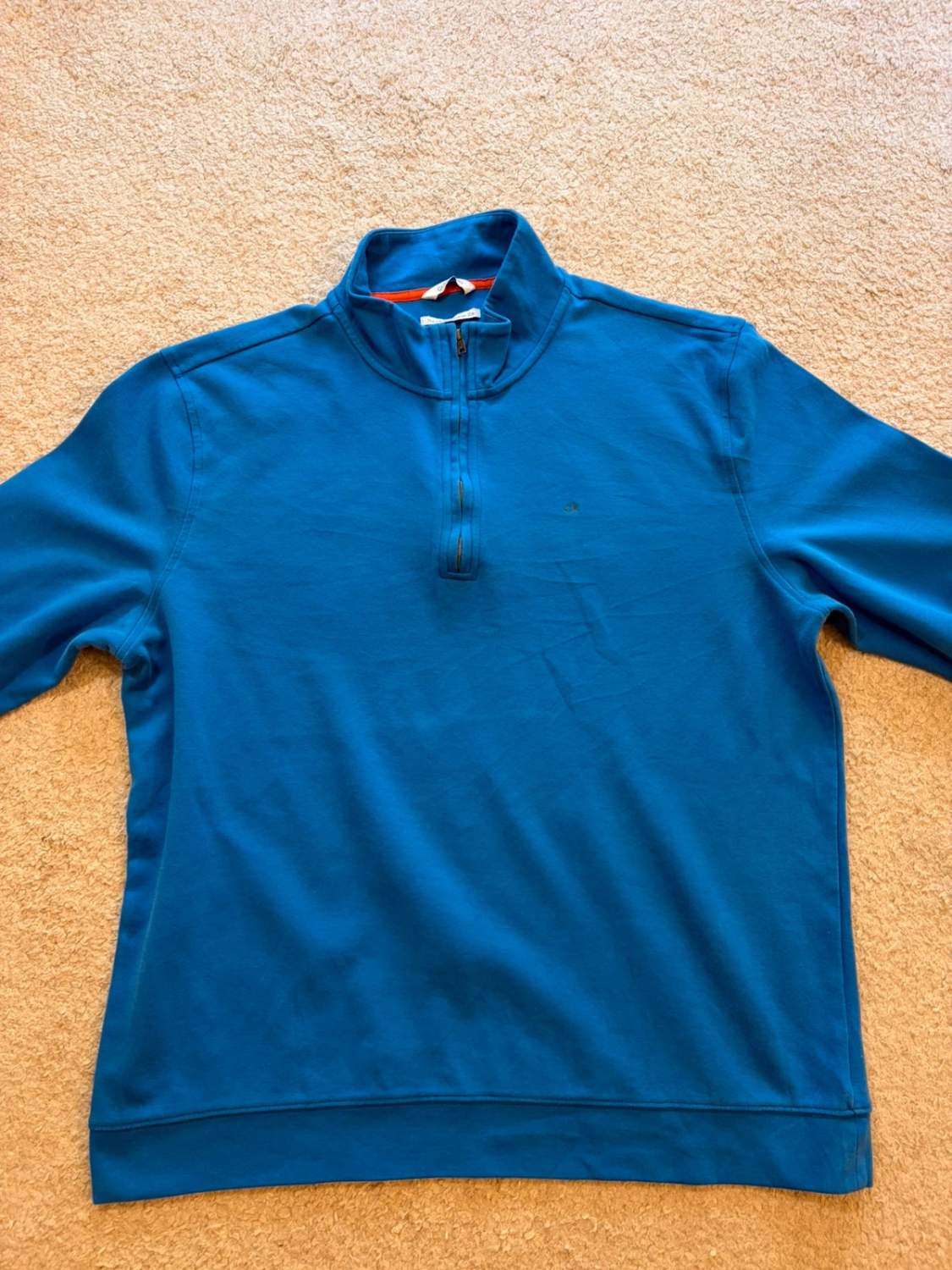 🔵🧥 Veste Calvin Klein Classic Quarter Bleu