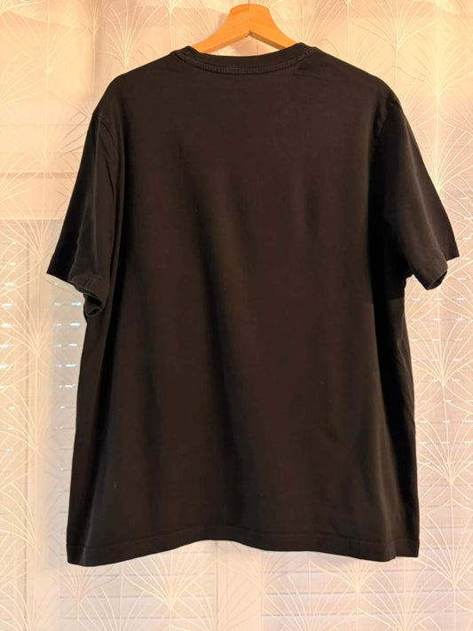 Camiseta Reebok Logo Impreso Negra - Deportiva & Esencial