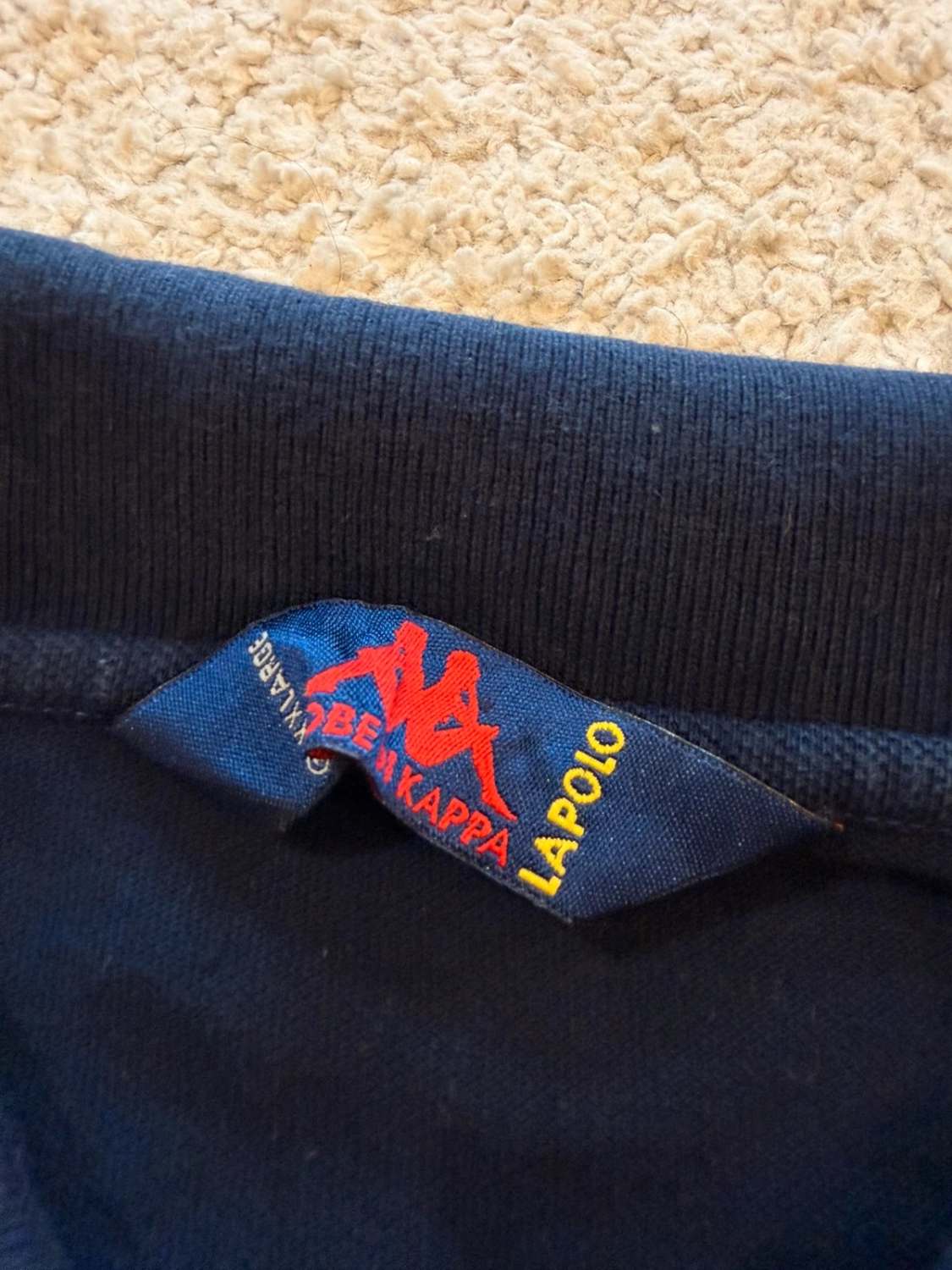 🔵🤵 Polo Robe di Kappa Marine - Coupe Large & Confortable