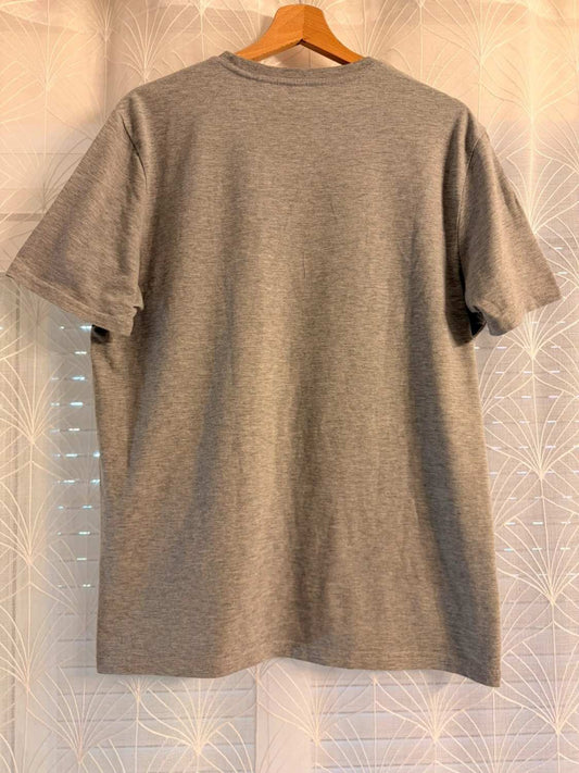 🎯 T-shirt Rifle Logo Imprimé Gris - Streetwear & Confort