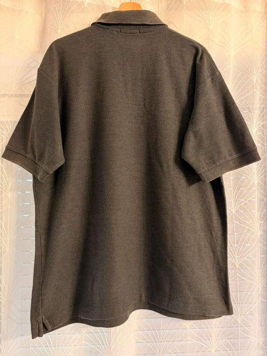 🖤 Polo Fila Gris Foncé - Coupe Large & Performant