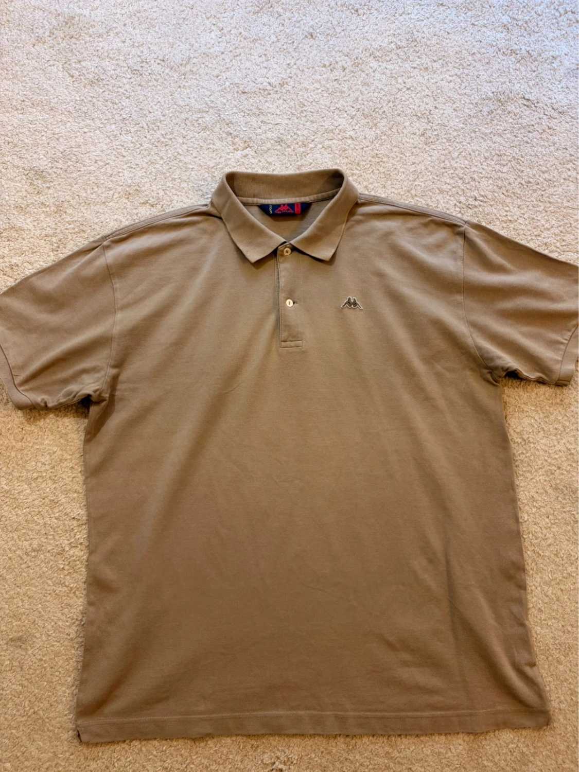 🤎👔 Polo Robe di Kappa Beige - Neutre & Confortable