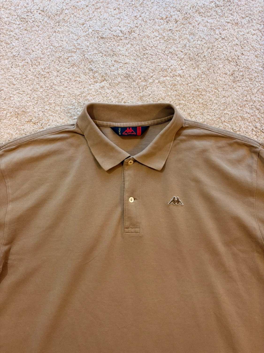 🤎👔 Polo Robe di Kappa Beige - Neutre & Confortable