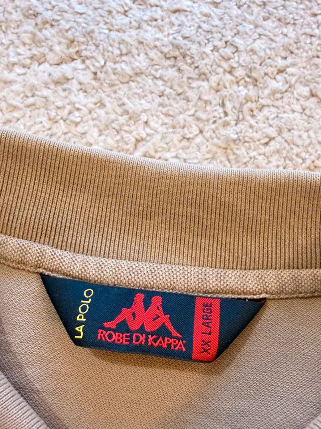 🤎👔 Polo Robe di Kappa Beige - Neutre & Confortable