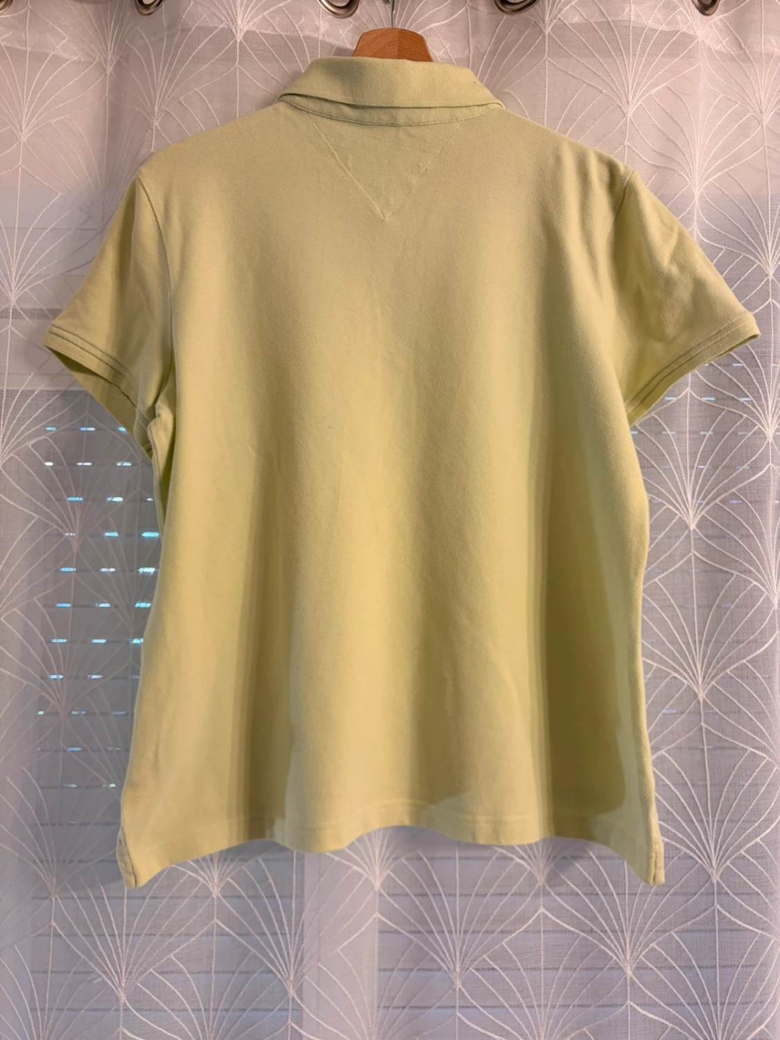 🍃👕 Polo Tommy Hilfiger Femme jaune - Confort & Style