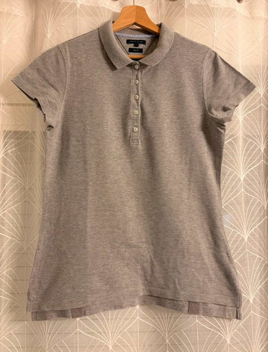 Polo Tommy Hilfiger Femme Slim Fit - Gris - Taille L