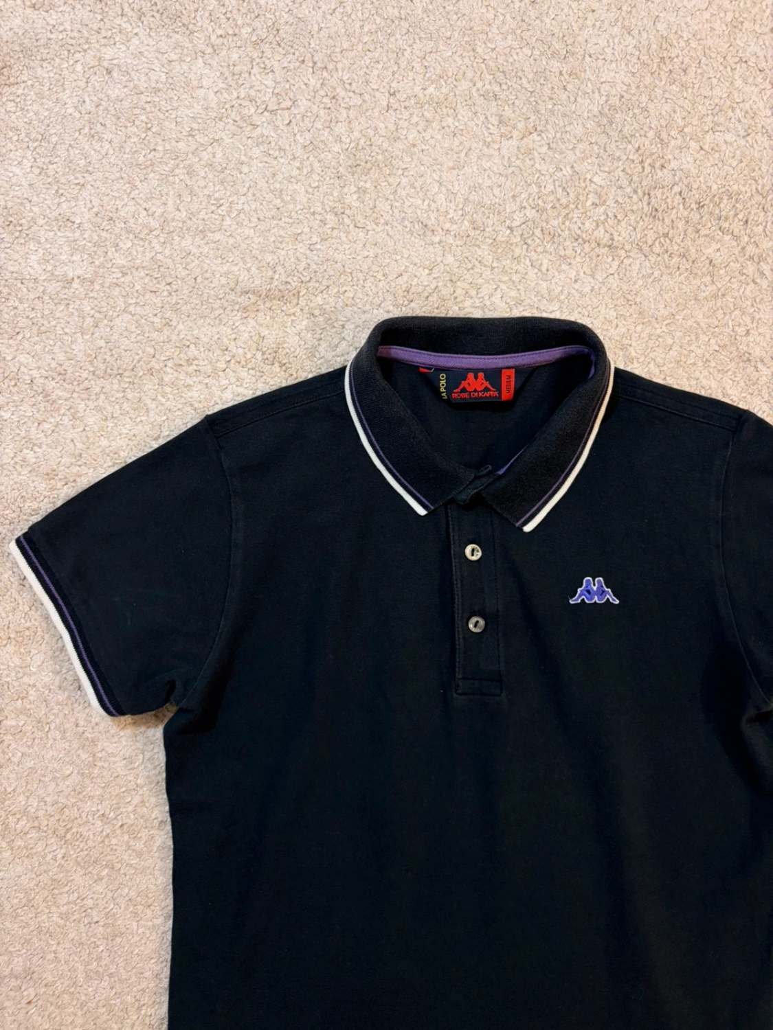 🖤 Polo Robe Di Kappa Femme - Noir - Taille M