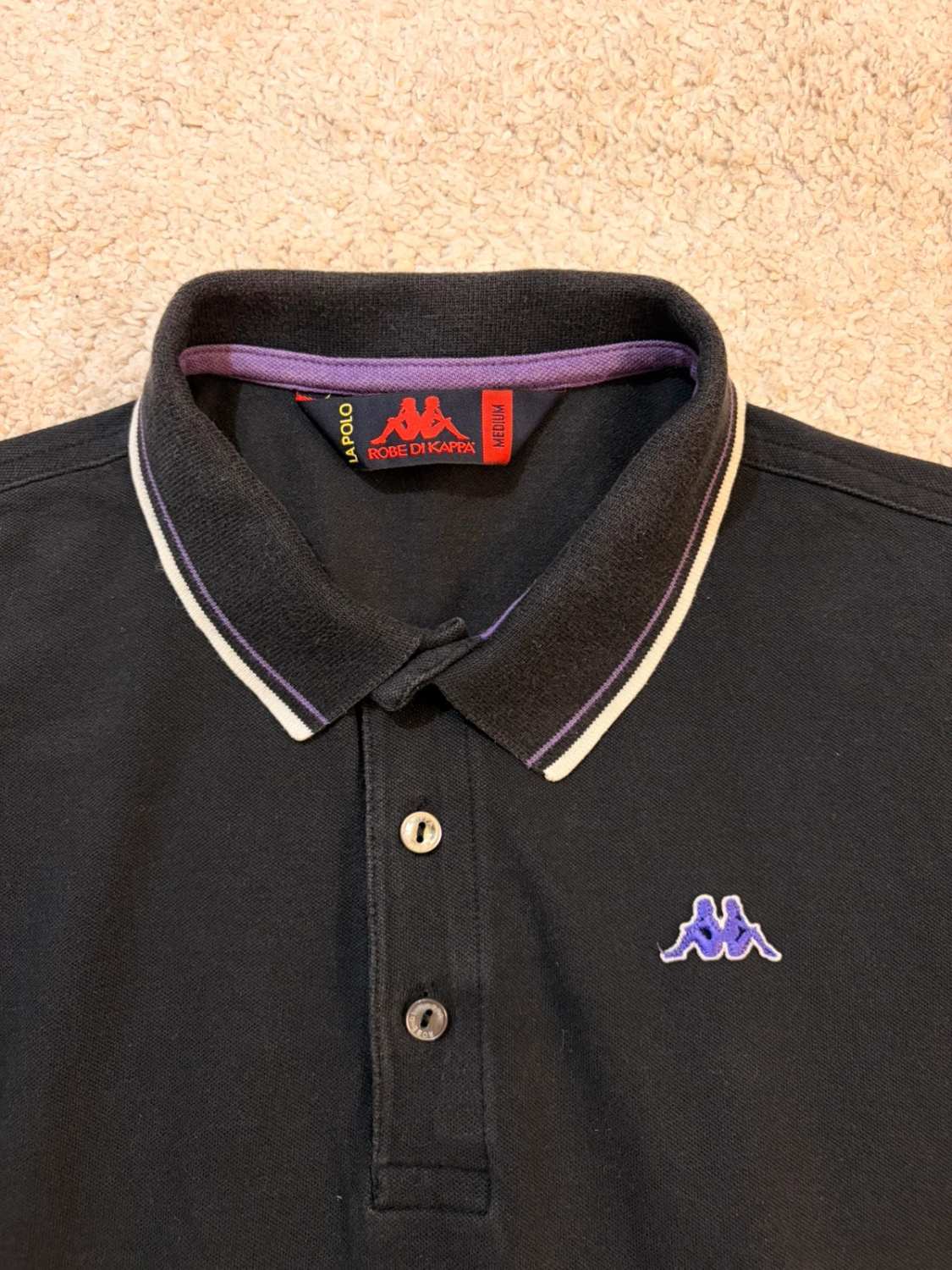 🖤 Polo Robe Di Kappa Femme - Noir - Taille M