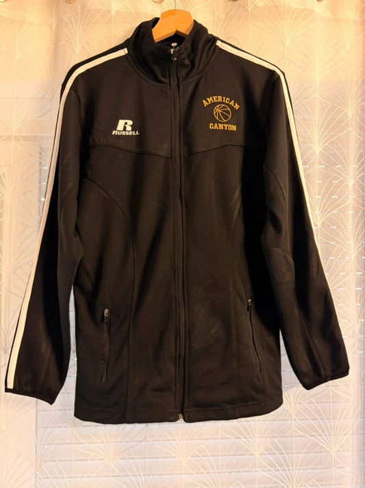 Veste Russell Survêtement Noir à Bande - Sportive & Confortable