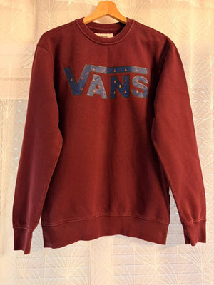 🍷🧥 Pull Vans Bordeaux - Streetwear & Confortable
