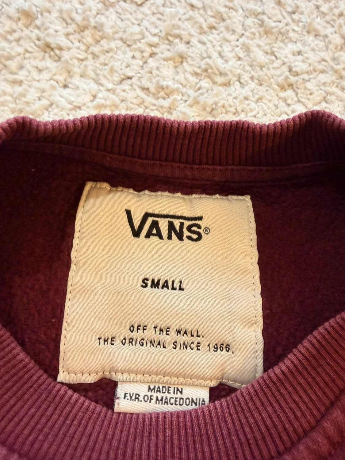 🍷🧥 Pull Vans Bordeaux - Streetwear & Confortable