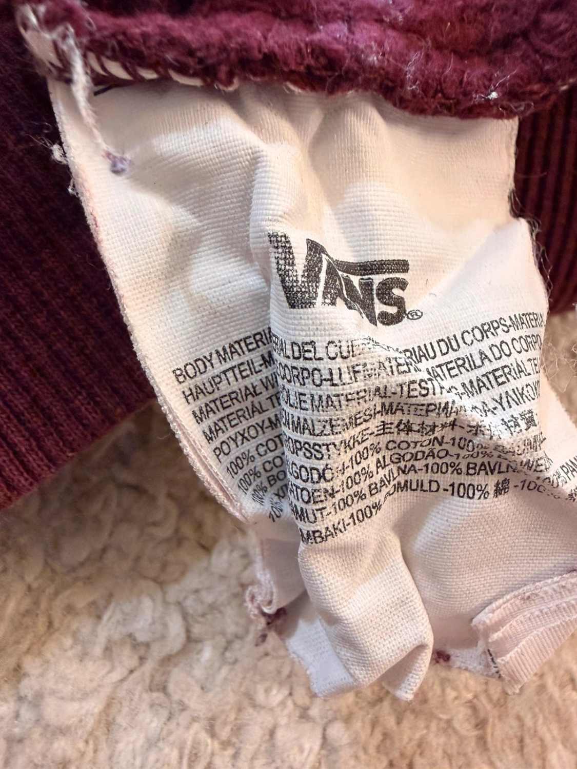 🍷🧥 Pull Vans Bordeaux - Streetwear & Confortable