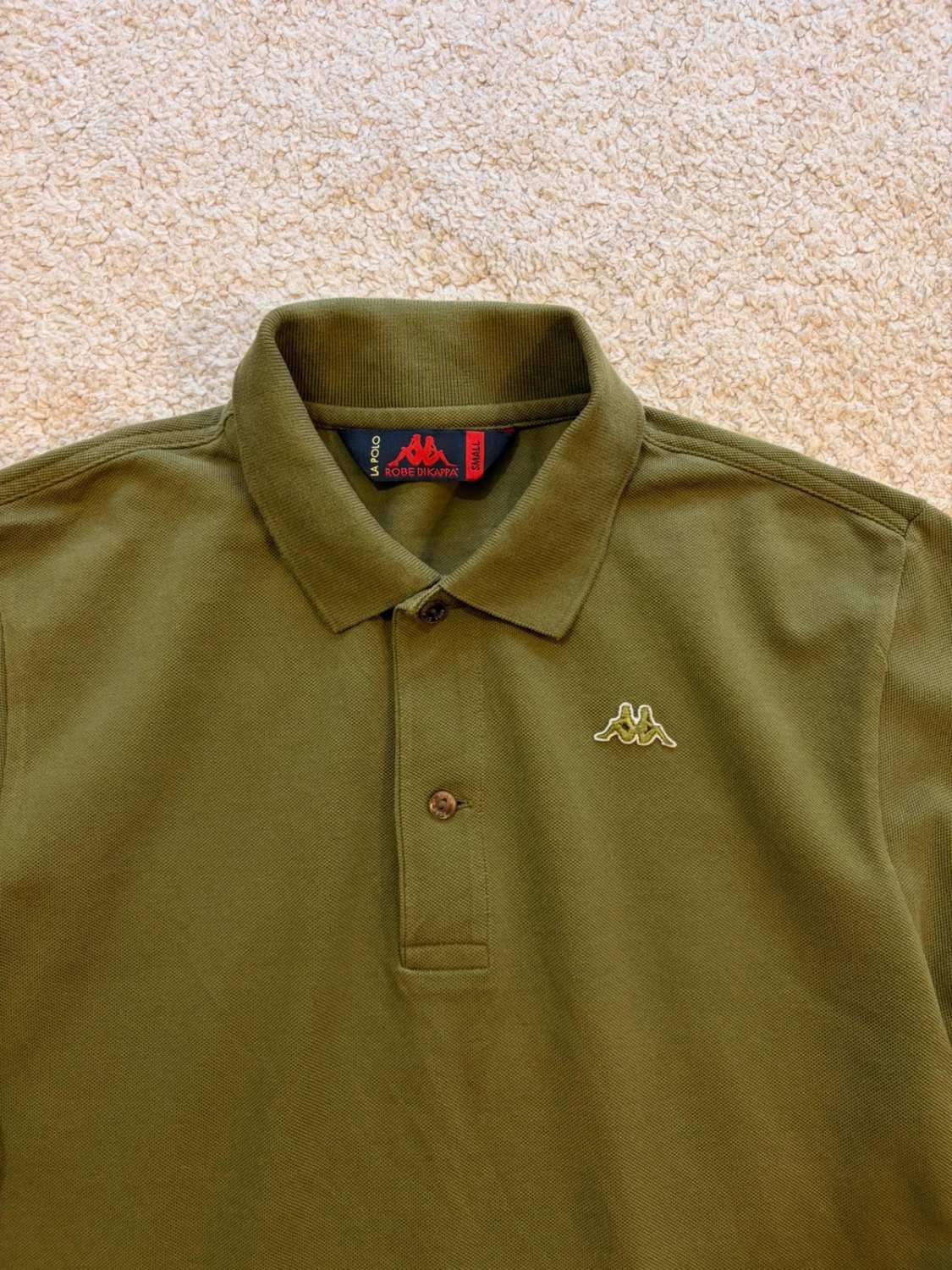 🪖🤵 Polo Robe di Kappa Homme Kaki - Élégance Décontractée