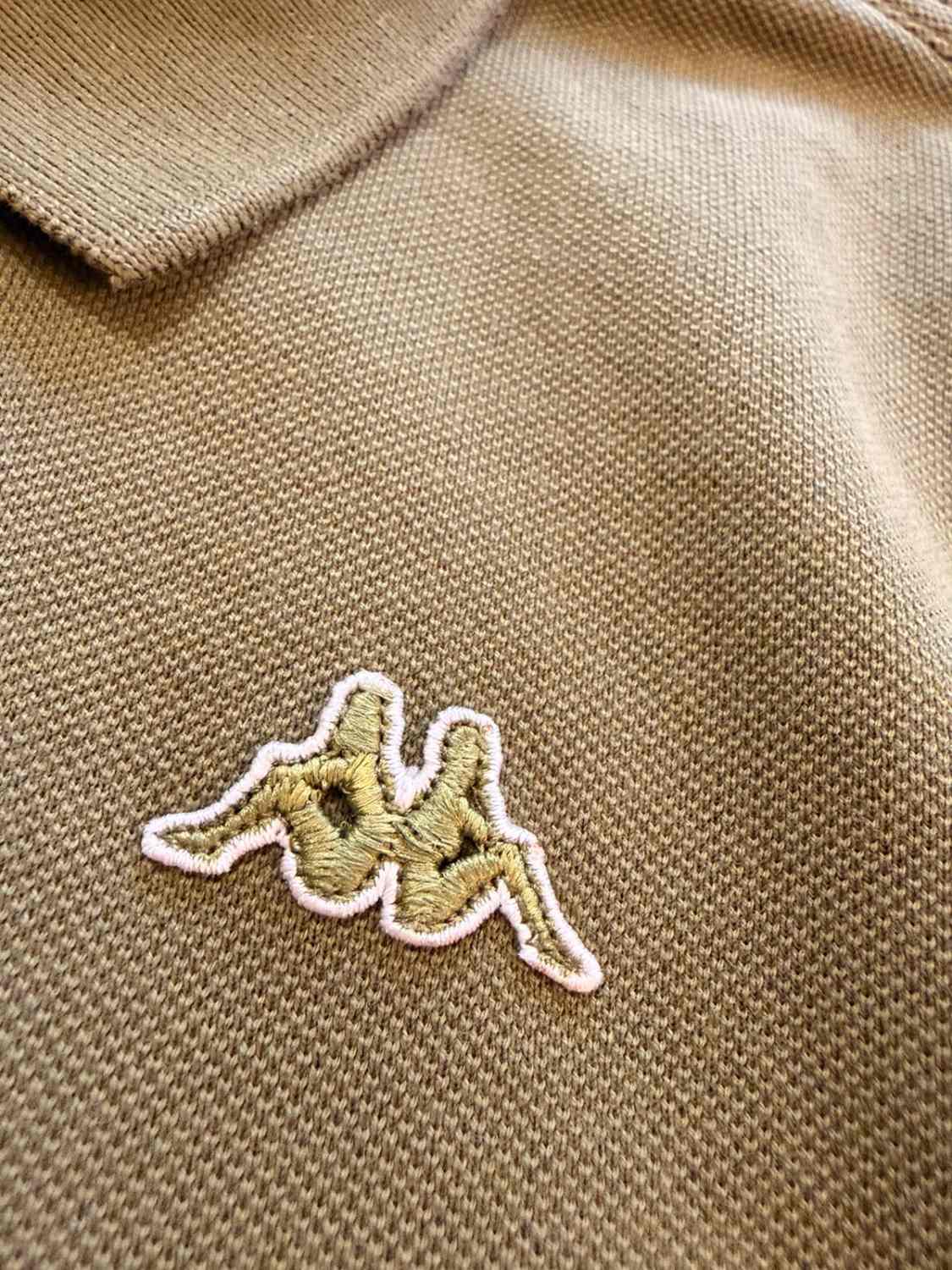 🪖🤵 Polo Robe di Kappa Homme Kaki - Élégance Décontractée