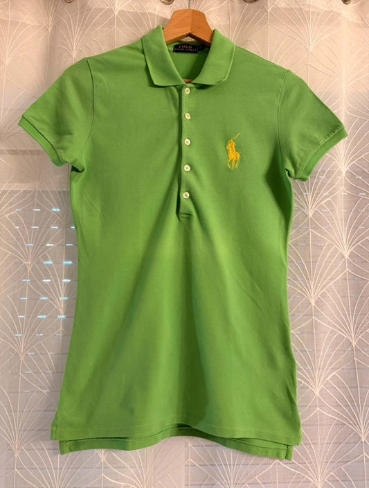 🌱👚 Polo Ralph Lauren Femme Vert - Skinny Fit & Élégant