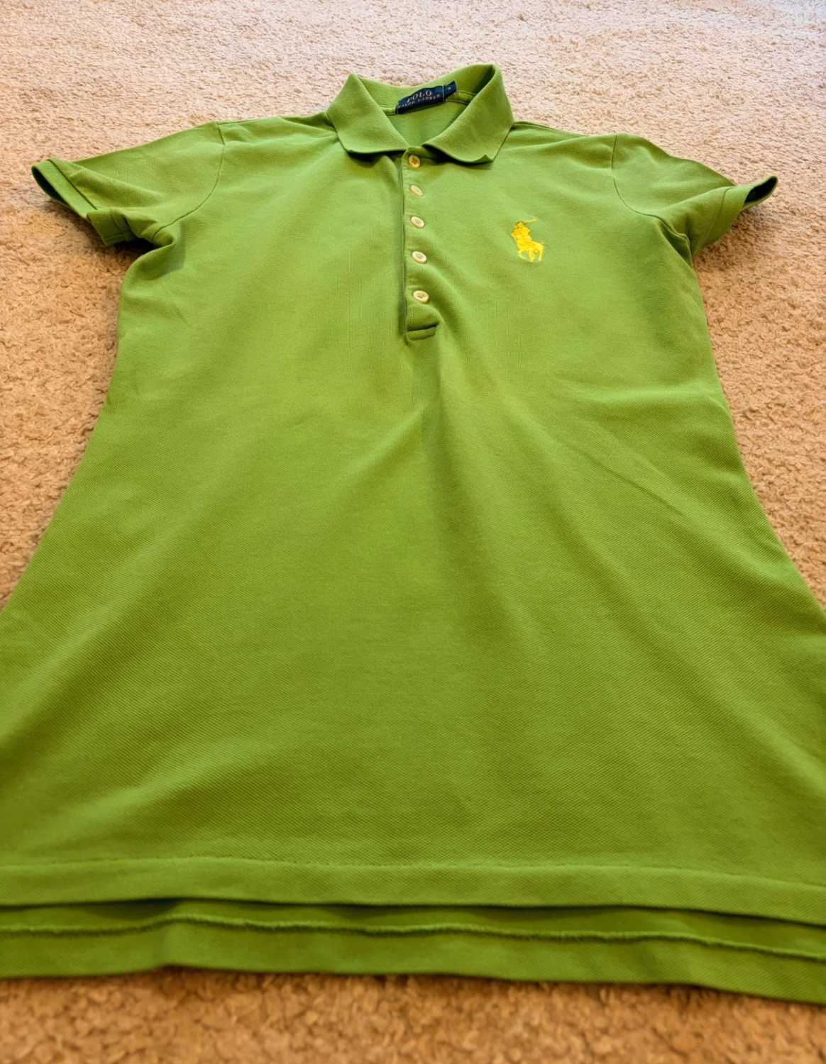 🌱👚 Polo Ralph Lauren Femme Vert - Skinny Fit & Élégant