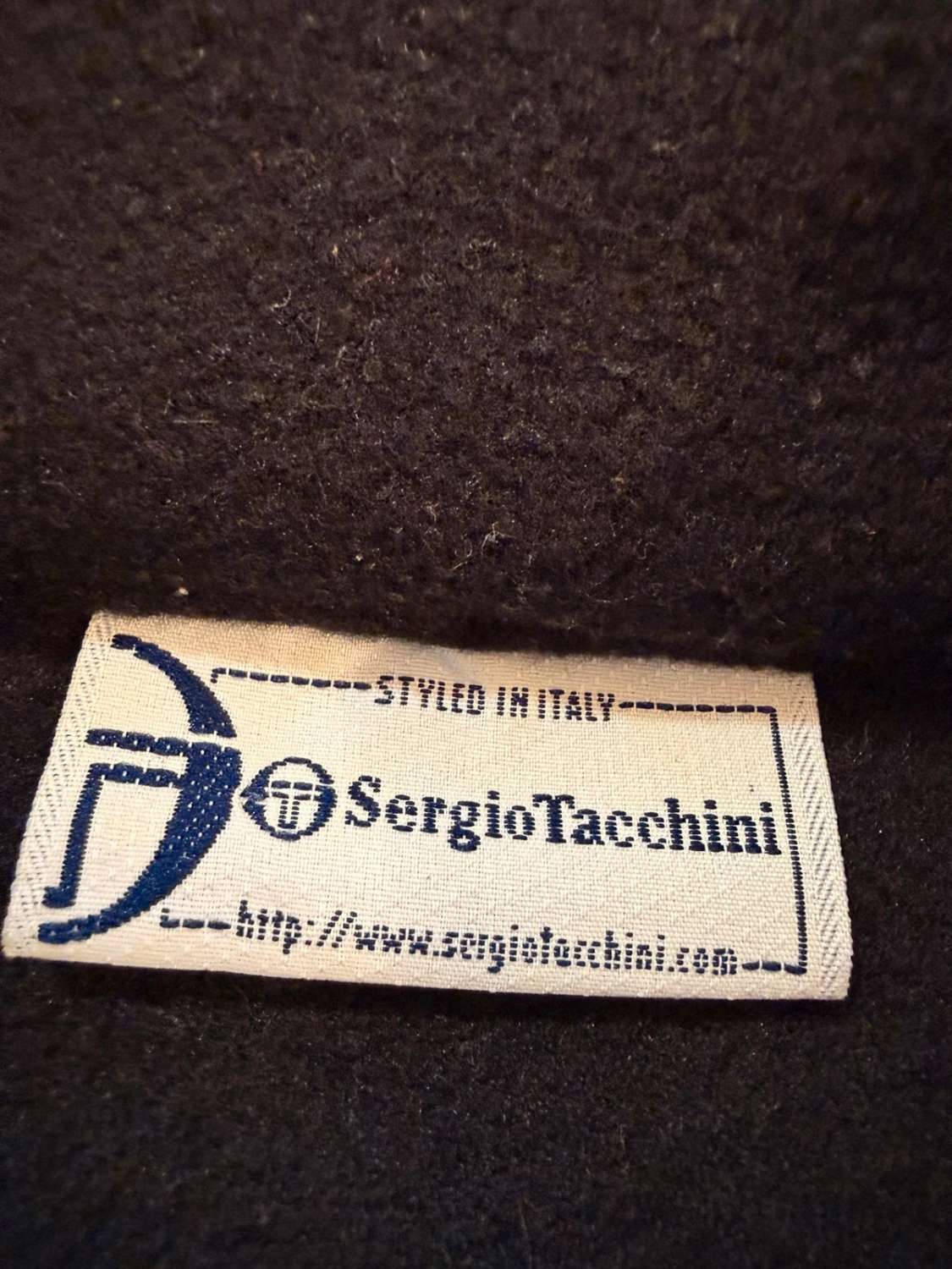 🧥 Veste Polaire Sergio Tacchini Noir - Rétro & Confortable