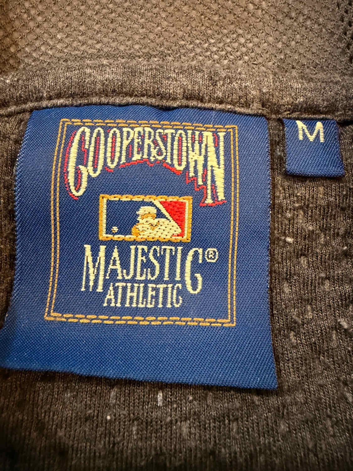 👕 Pull Majestic “Cooperstown” Gris - Collector Baseball