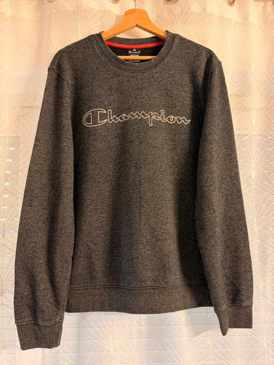 Pull Champion Gris Foncé - Basique & Sportif