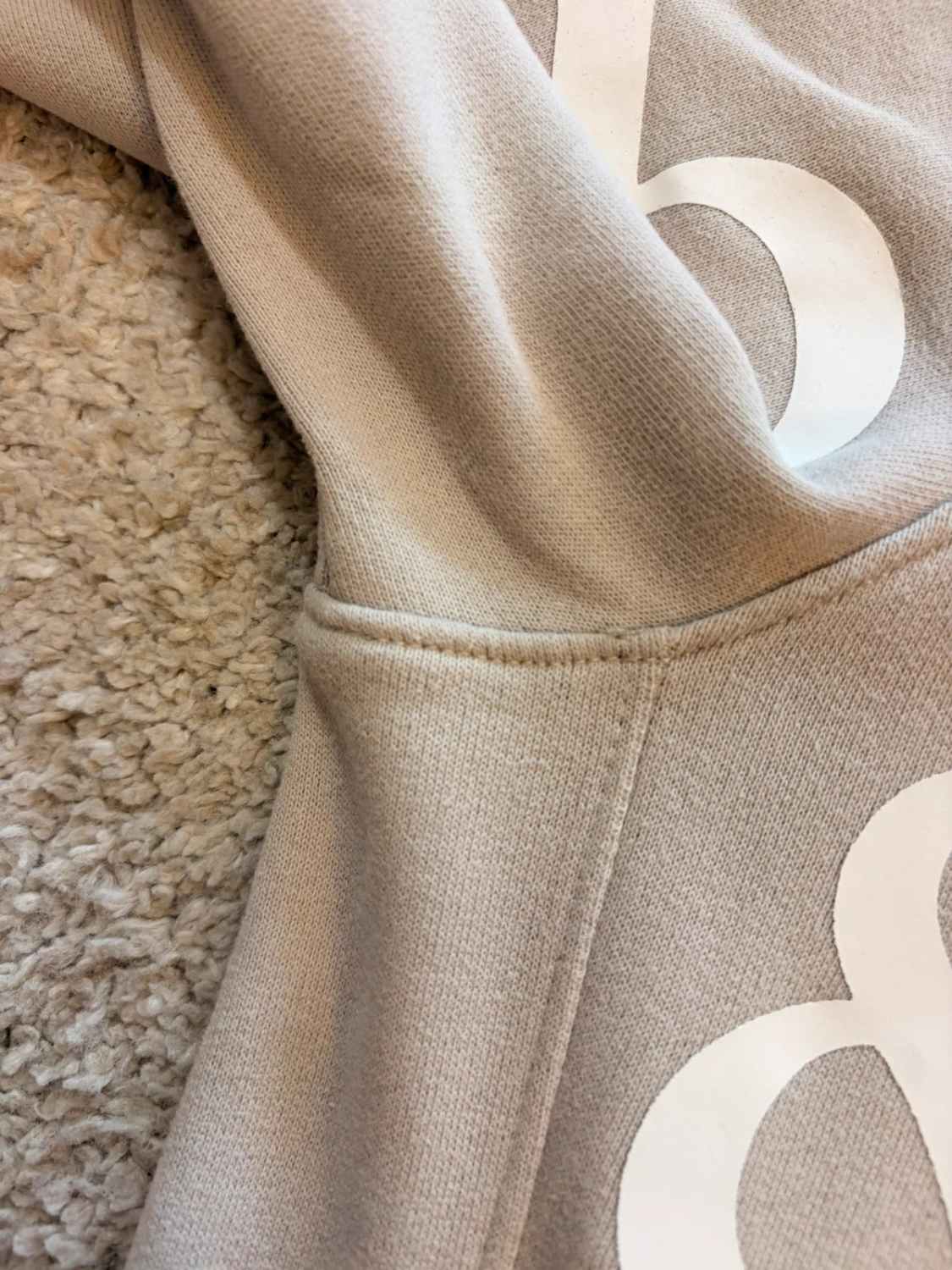 🤎 Pull Abercrombie & Fitch à Capuche Beige - Preppy & Confortable